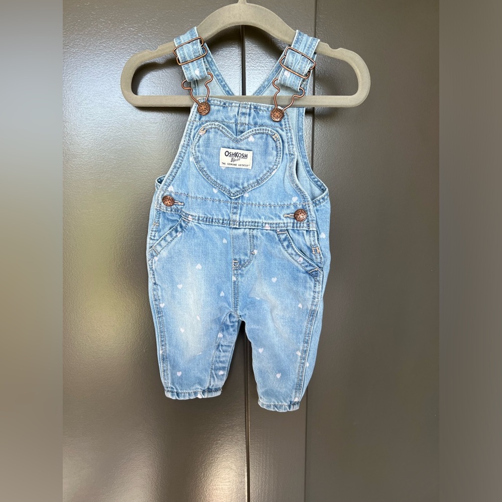 OshKosh B’gosh Overalls 3 Months